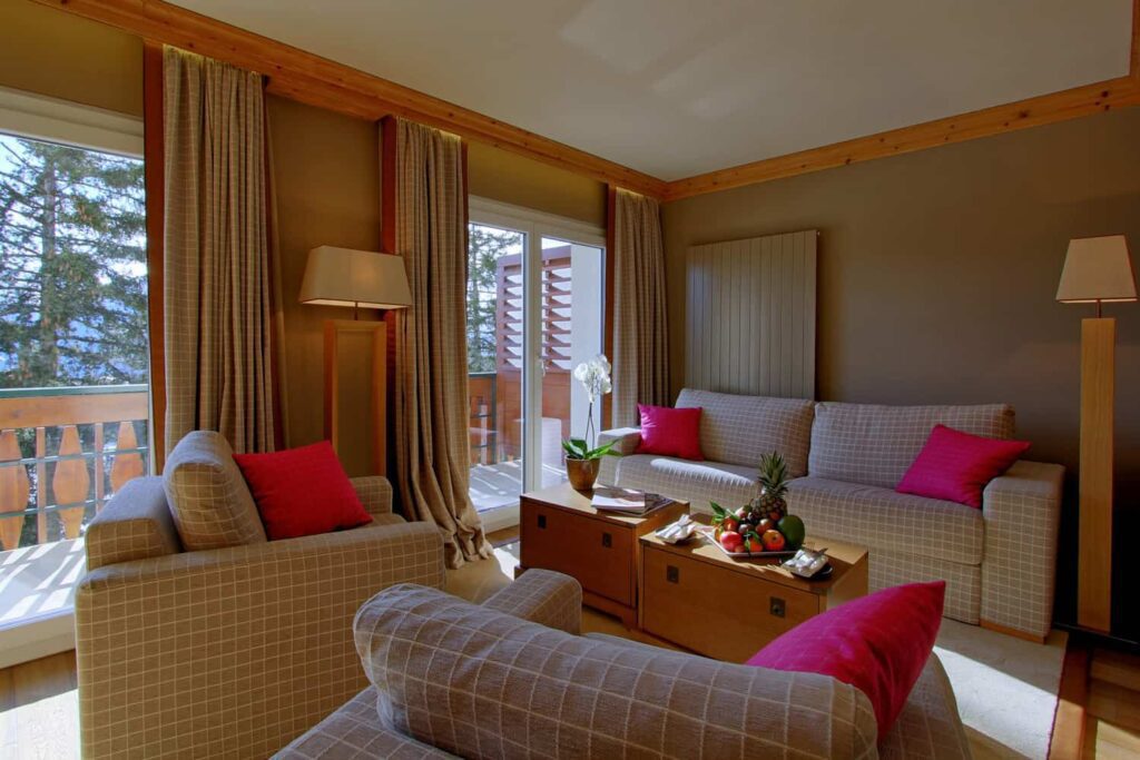 Suite in Hotel Royal Crans Montana