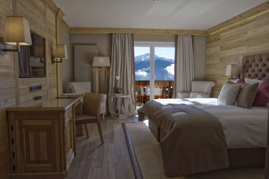 Deluxe room in Hotel Royal Crans Montana