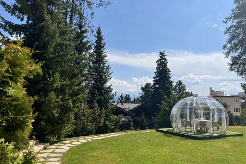 Igloo Royal offer at Hotel Royal Crans-Montana