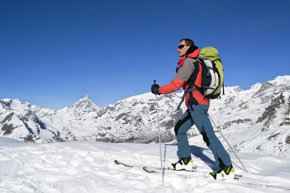 Cross-country skiing at Hotel Royal Crans Montana