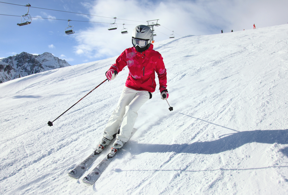 Skiing at Hotel Royal Crans Montana