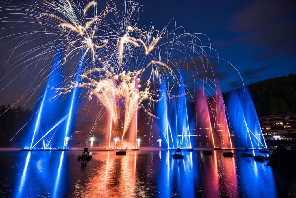 Swiss national day at Hotel Royal Crans Montana